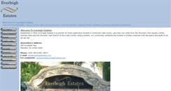 Desktop Screenshot of everleighestates.com